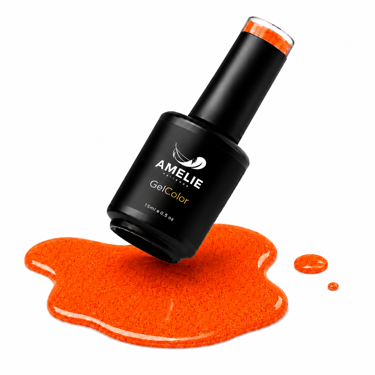 Amelie Nails Gel Fibergel UV-Nagellack Orange F05* 15ml