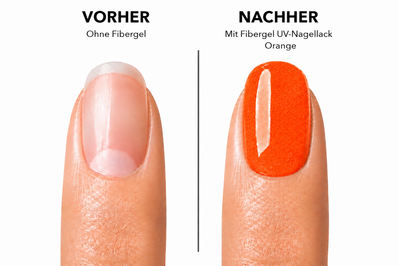 Amelie Nails Gel Fibergel UV-Nagellack Orange F05* 15ml