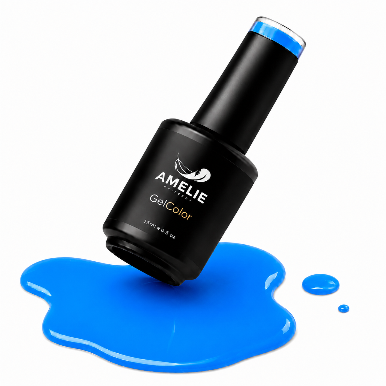Amelie Nails UV-Nagellack Glassgel Blau GGC14* 15ml