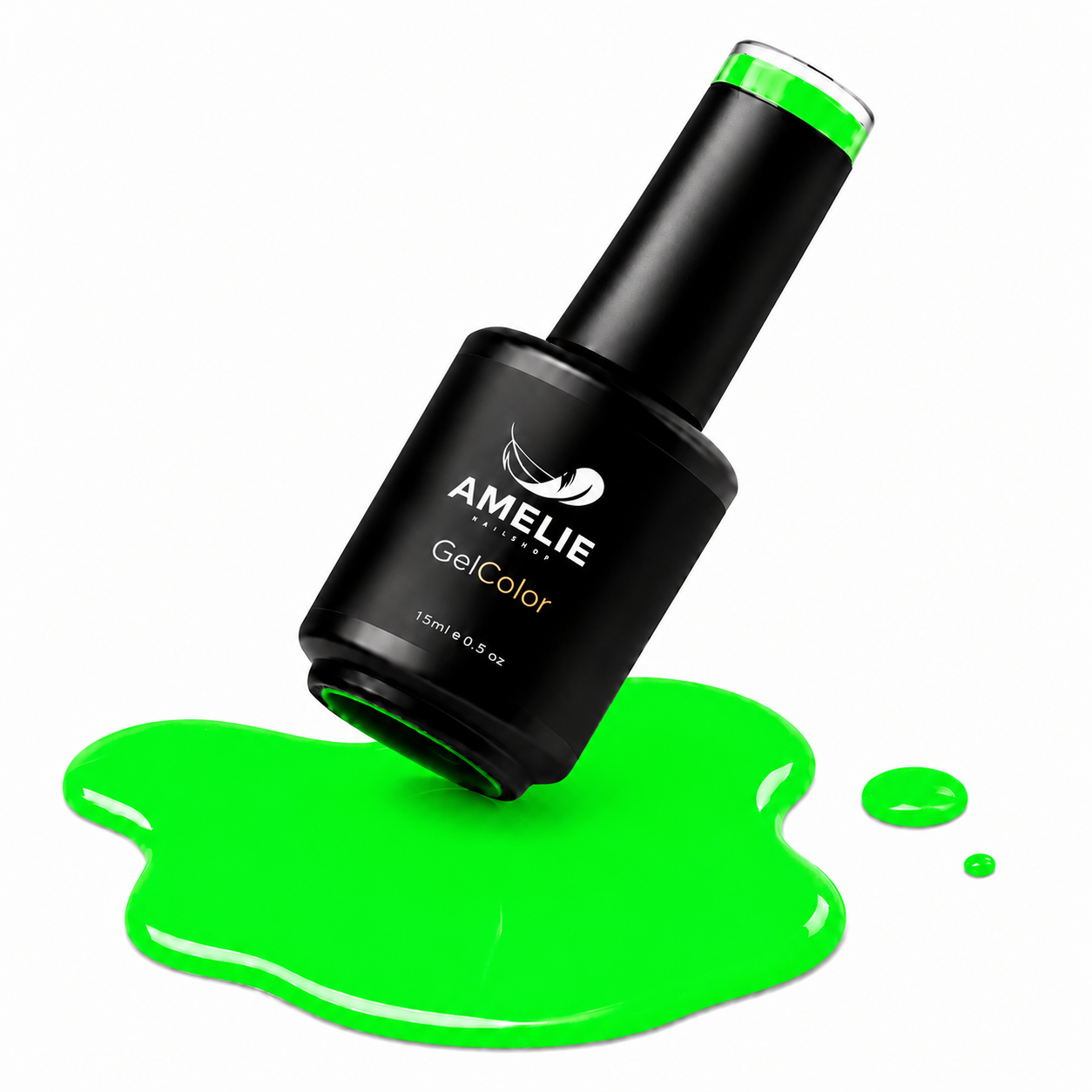 Amelie Nails UV-Nagellack Neon Grün 15ml N03*