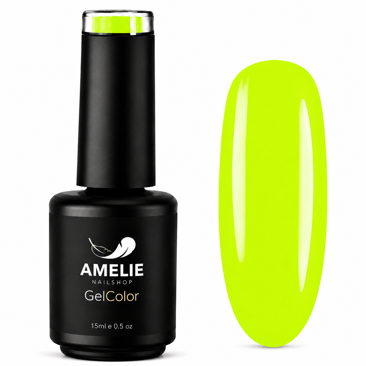 Amelie Nails UV-Nagellack Neon Limetten Grün 15ml N04*