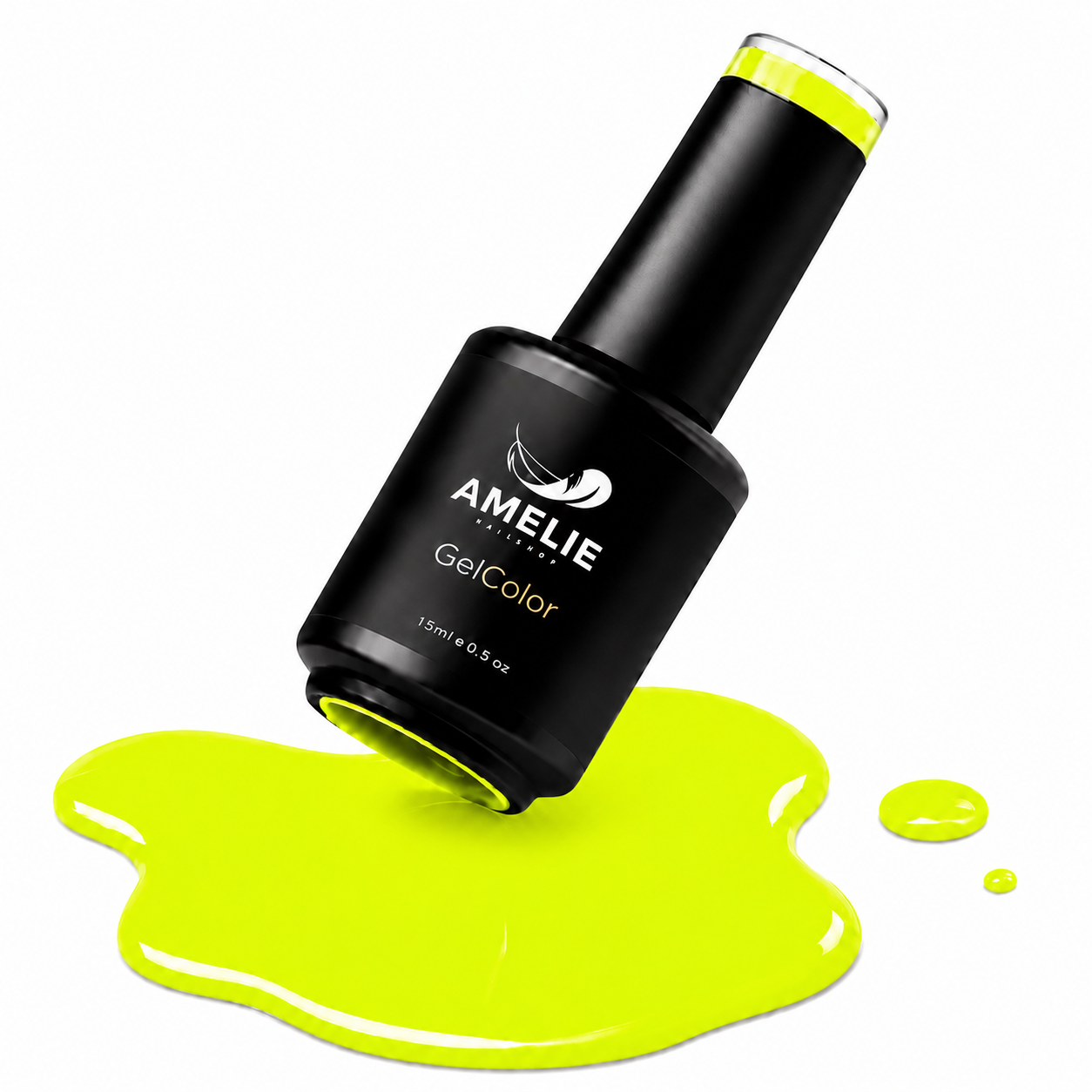Amelie Nails UV-Nagellack Neon Limetten Grün 15ml N04*