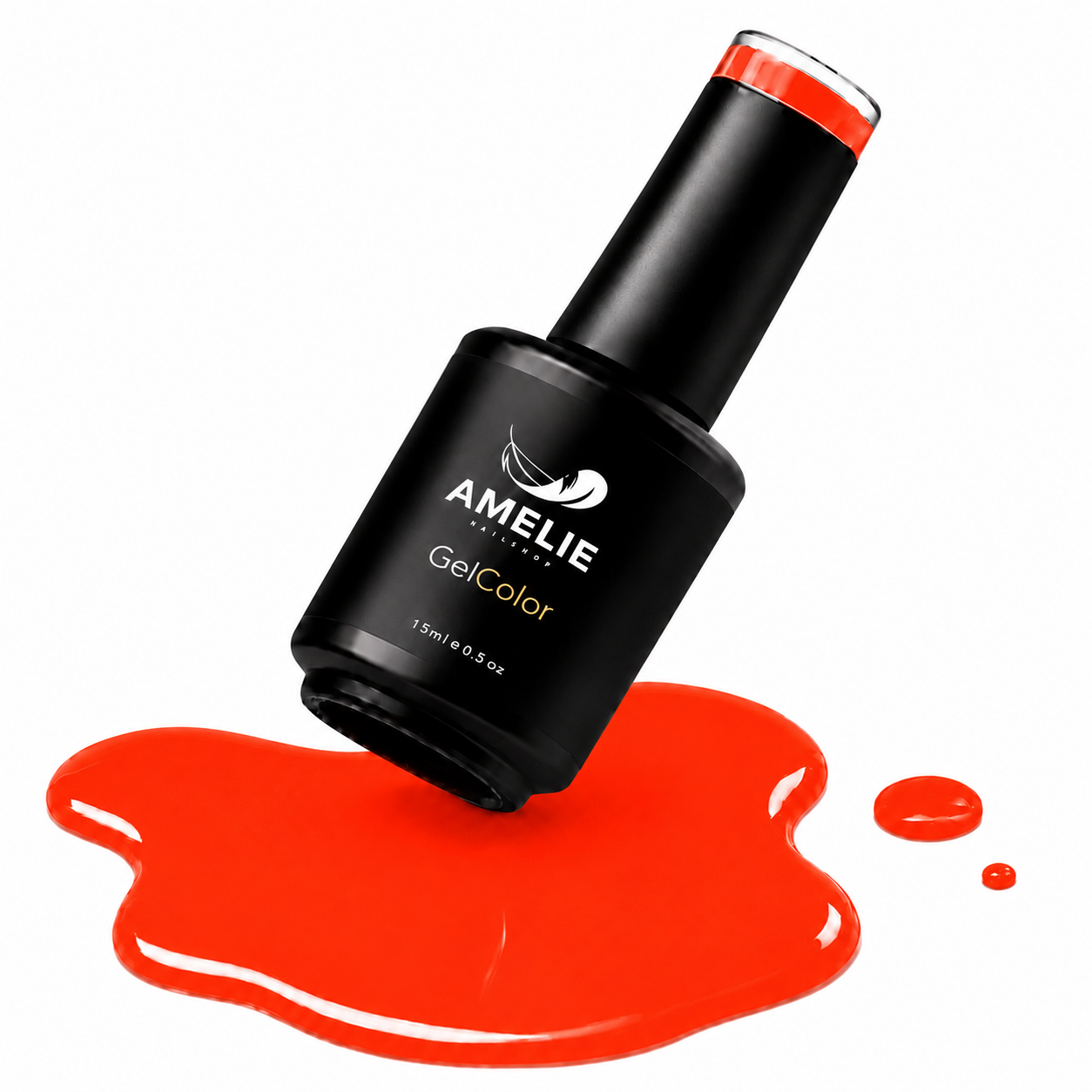 Amelie Nails UV-Nagellack Neon Orange 15ml N02*