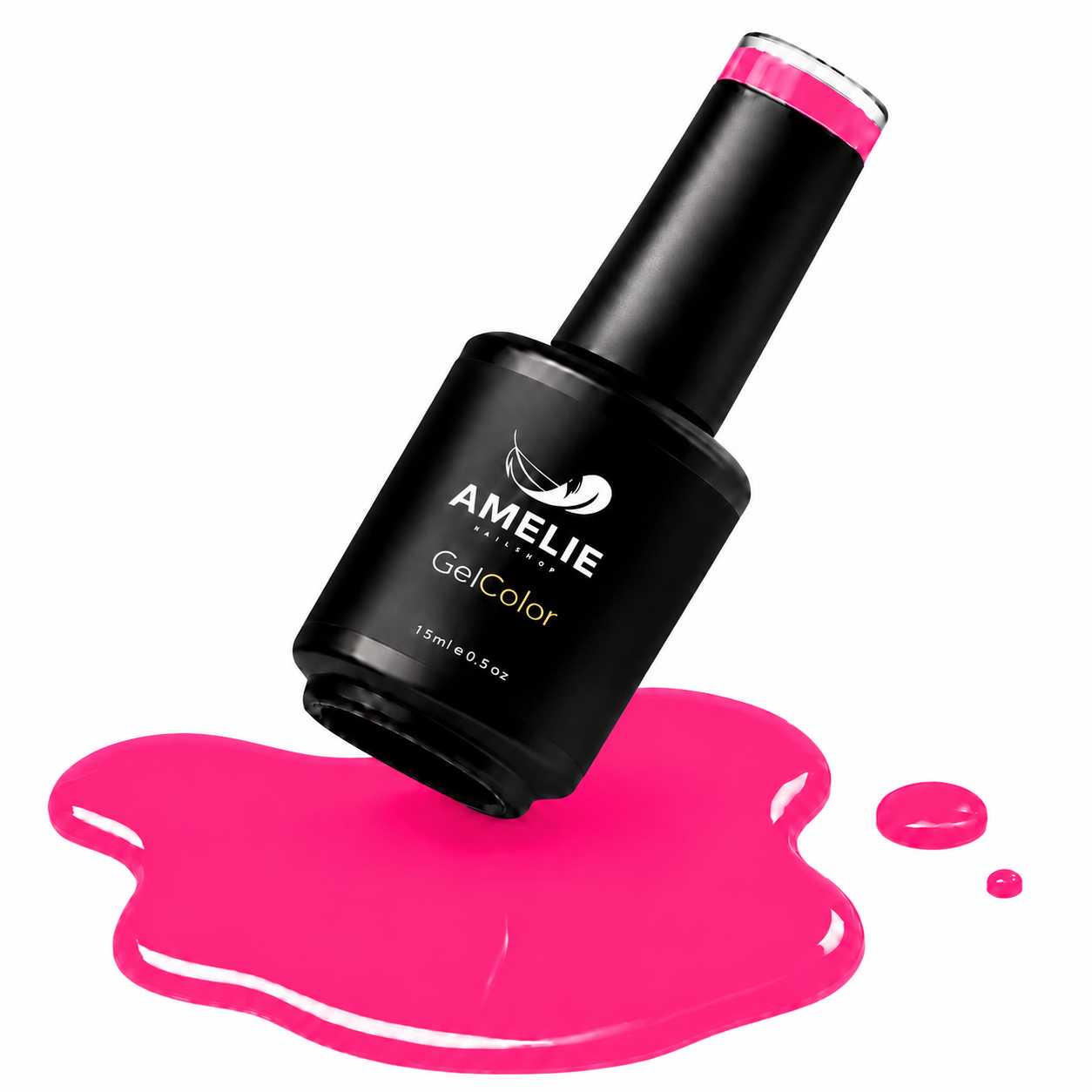 Amelie Nails UV-Nagellack Neon Pink 15ml N05*