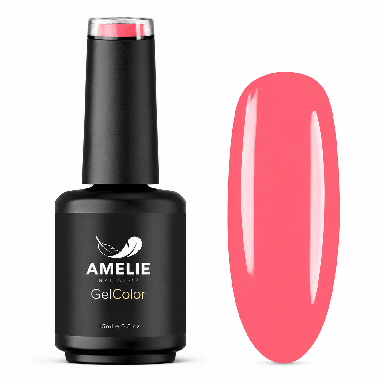 Amelie Nails UV-Nagellack Neon Rose 15ml N01*