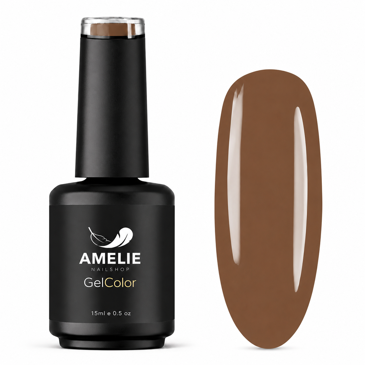 Amelie Nails UV-Nagellack Glassgel Braun GGC08* 15ml