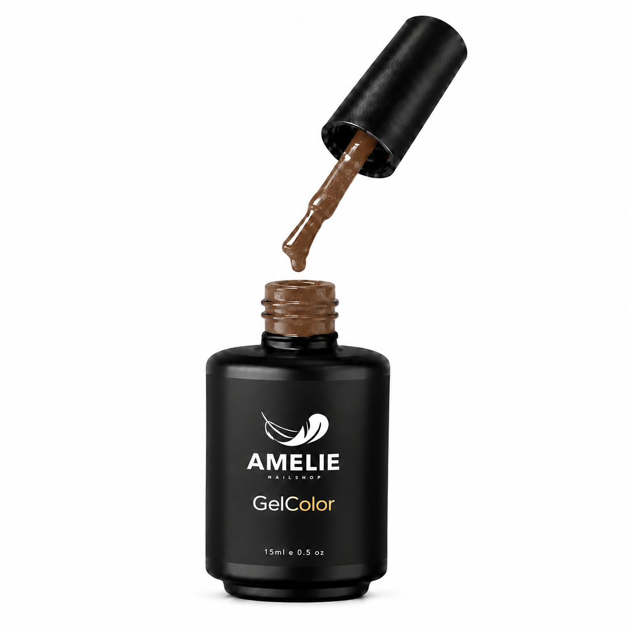 Amelie Nails UV-Nagellack Glassgel Braun GGC08* 15ml