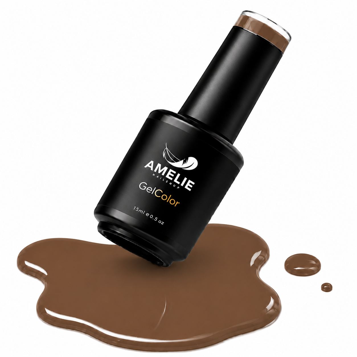 Amelie Nails UV-Nagellack Glassgel Braun GGC08* 15ml
