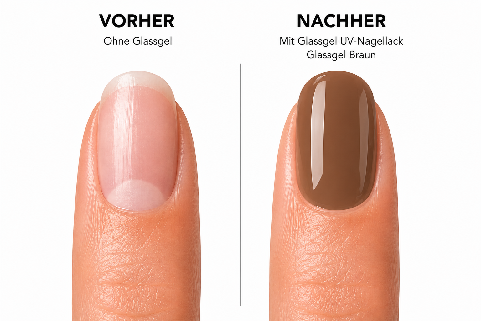 Amelie Nails UV-Nagellack Glassgel Braun GGC08* 15ml