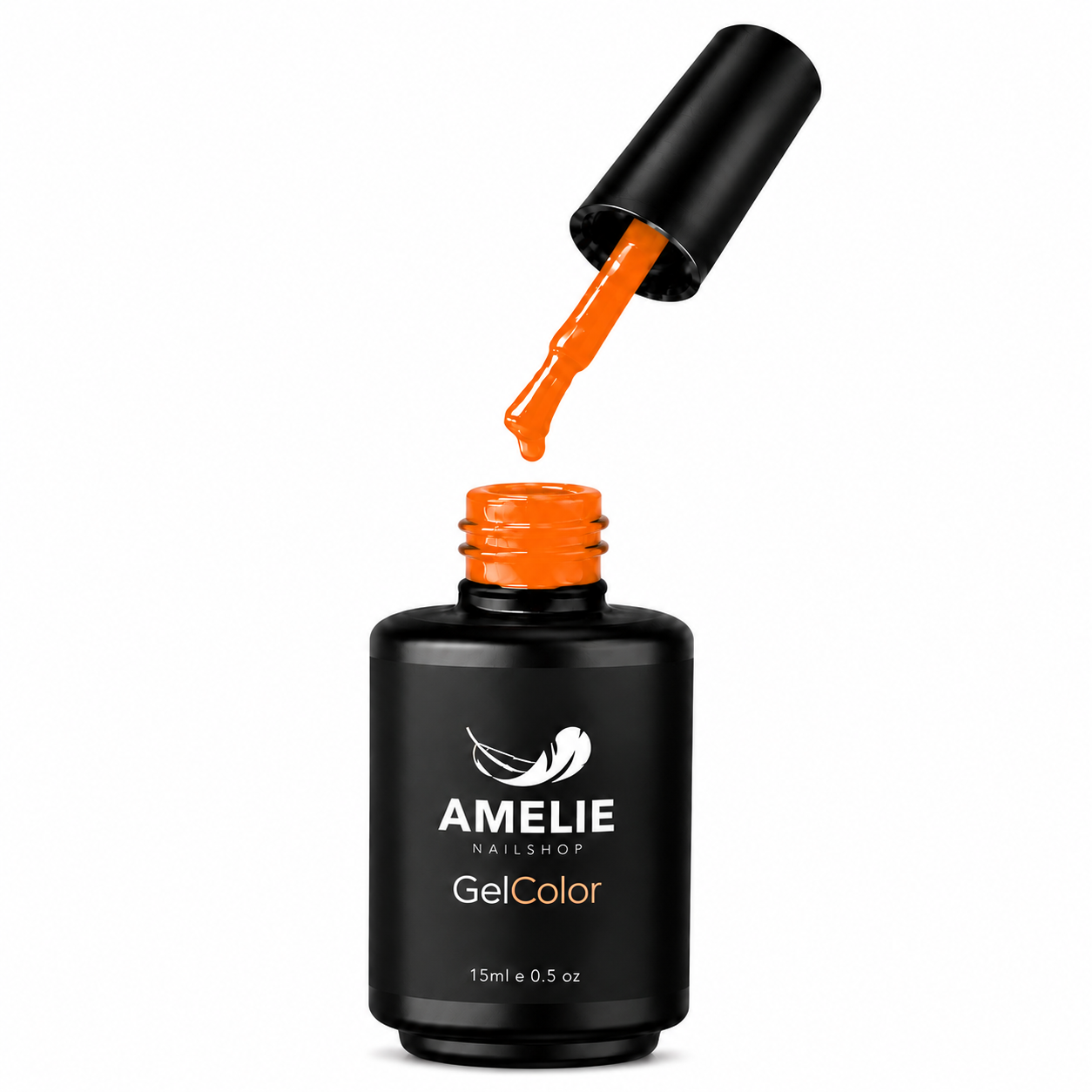 Amelie Nails UV-Nagellack Glassgel Dunkel- Orange GGC03* 15ml