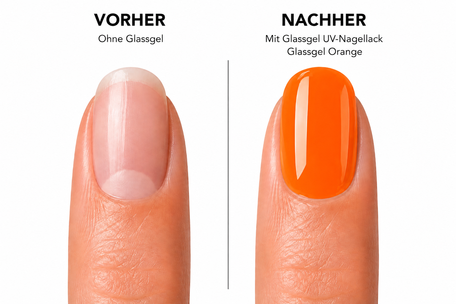 Amelie Nails UV-Nagellack Glassgel Dunkel- Orange GGC03* 15ml