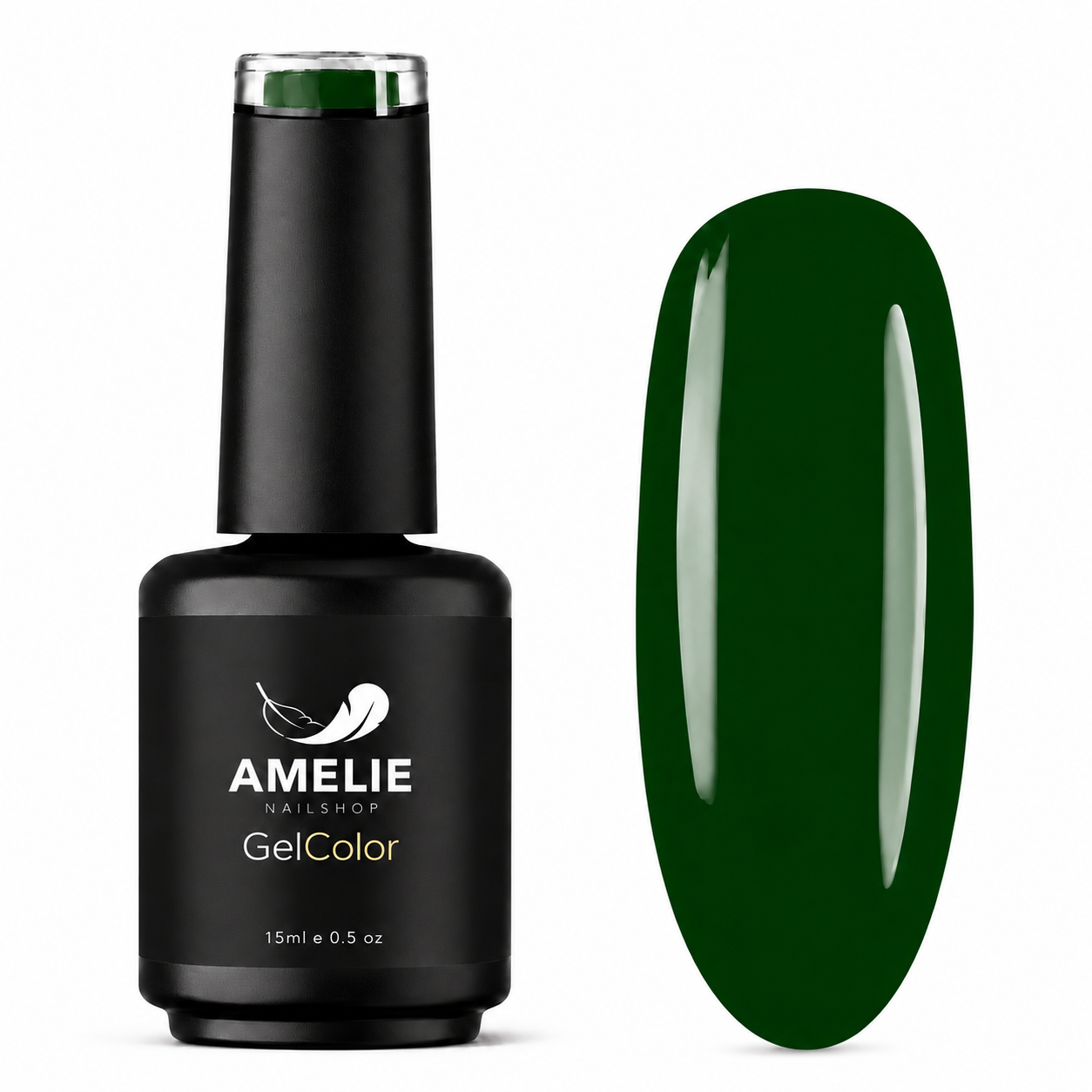 Amelie Nails UV-Nagellack Glassgel Dunkelgrün GGC19* 15ml