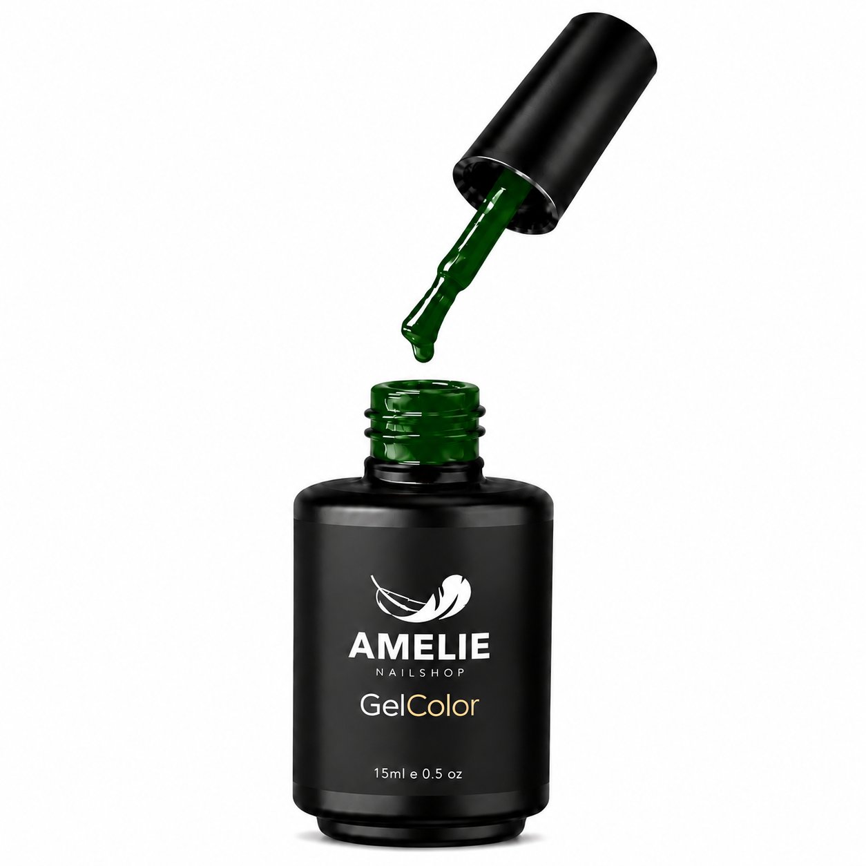 Amelie Nails UV-Nagellack Glassgel Dunkelgrün GGC19* 15ml