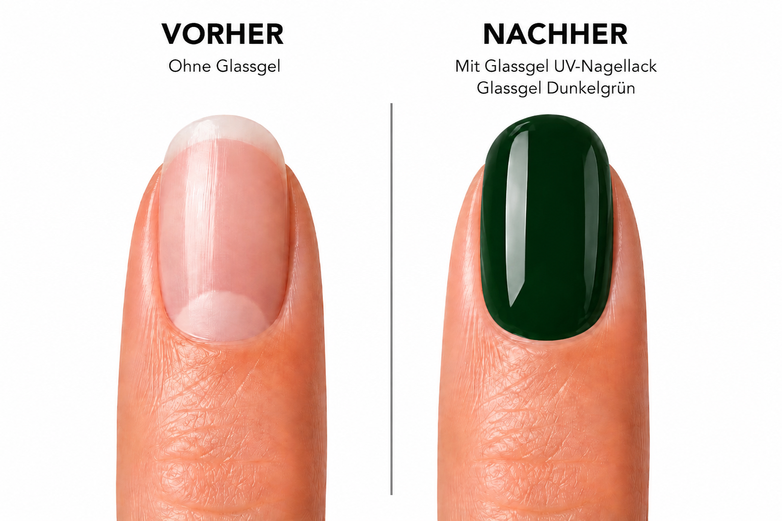 Amelie Nails UV-Nagellack Glassgel Dunkelgrün GGC19* 15ml