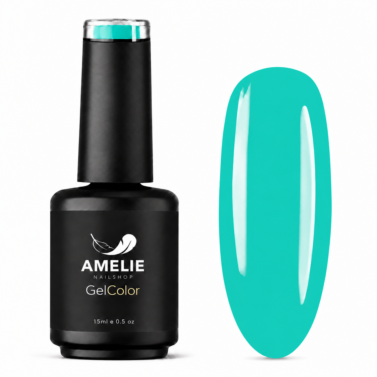 Amelie Nails UV-Nagellack Glassgel Eisblau GGC17* 15ml