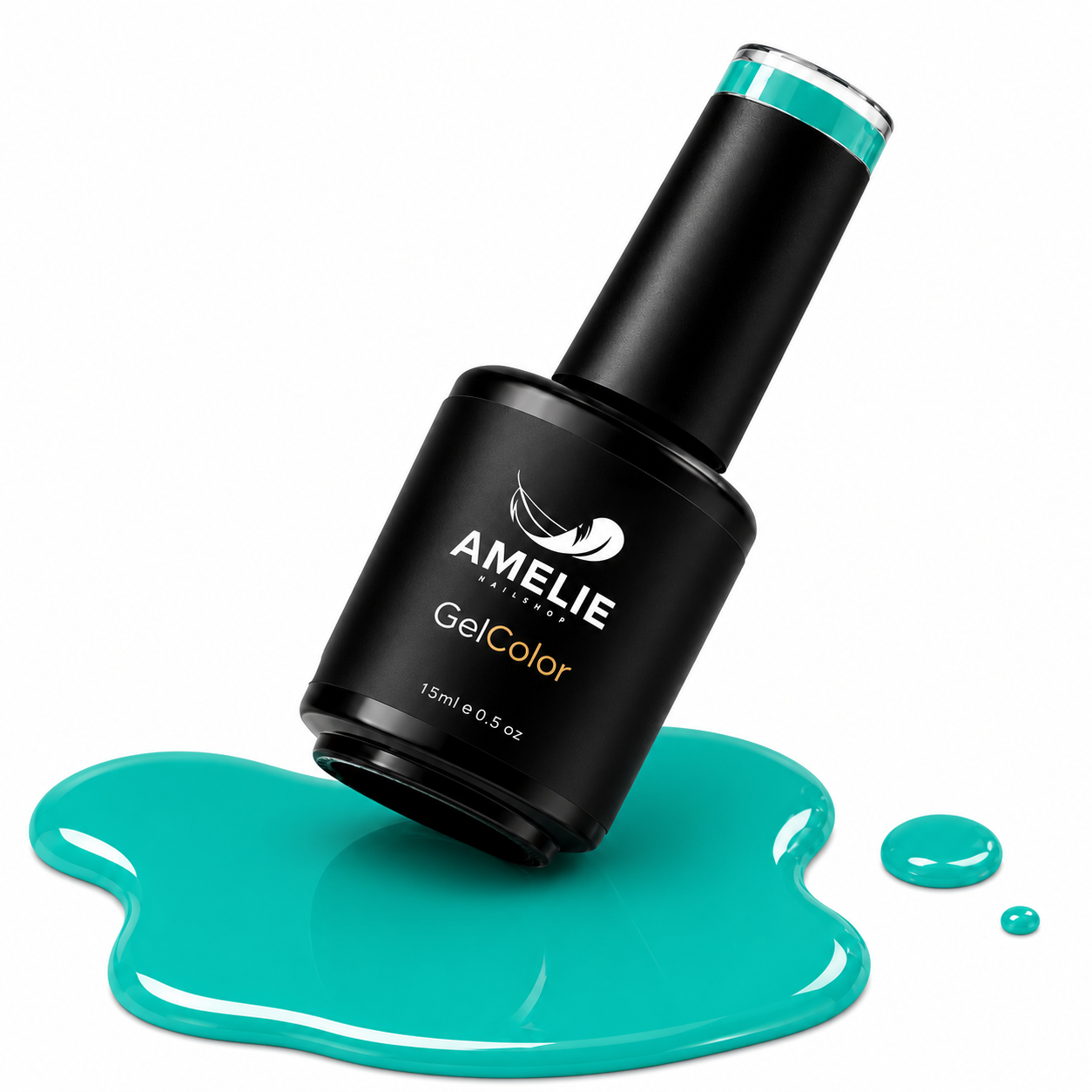 Amelie Nails UV-Nagellack Glassgel Eisblau GGC17* 15ml