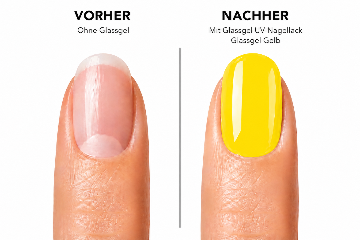 Amelie Nails UV-Nagellack Glassgel Gelb GGC01* 15ml