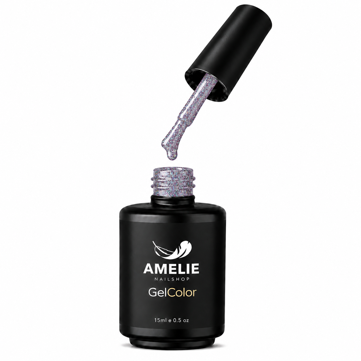 Amelie Nails  Holographic Gel Violett 19* 15ml