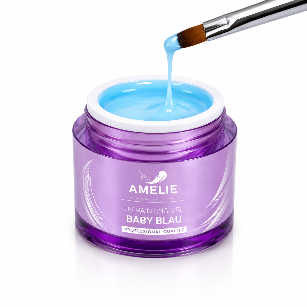 Amelie Nails UV Painting Gel Baby blau 01* 7ml