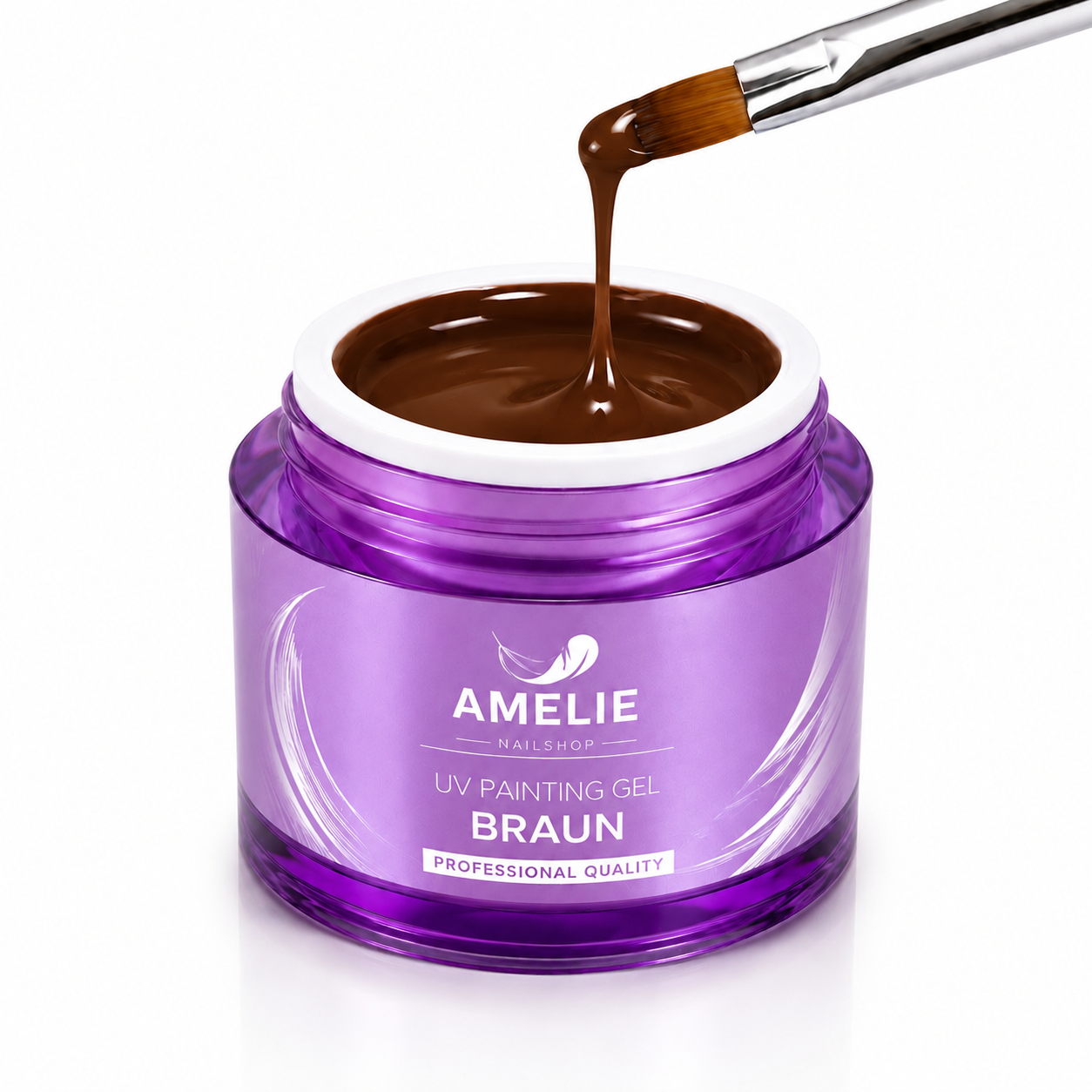 Amelie Nails UV Painting Gel Braun 30* 7ml