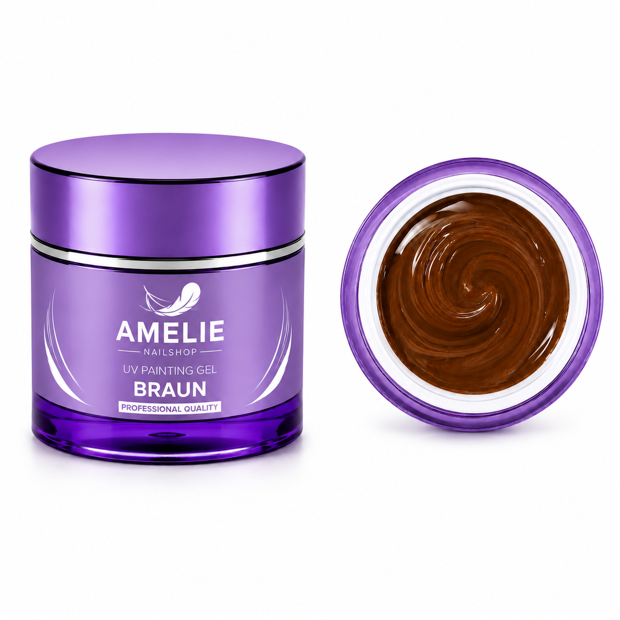 Amelie Nails UV Painting Gel Braun 30* 7ml