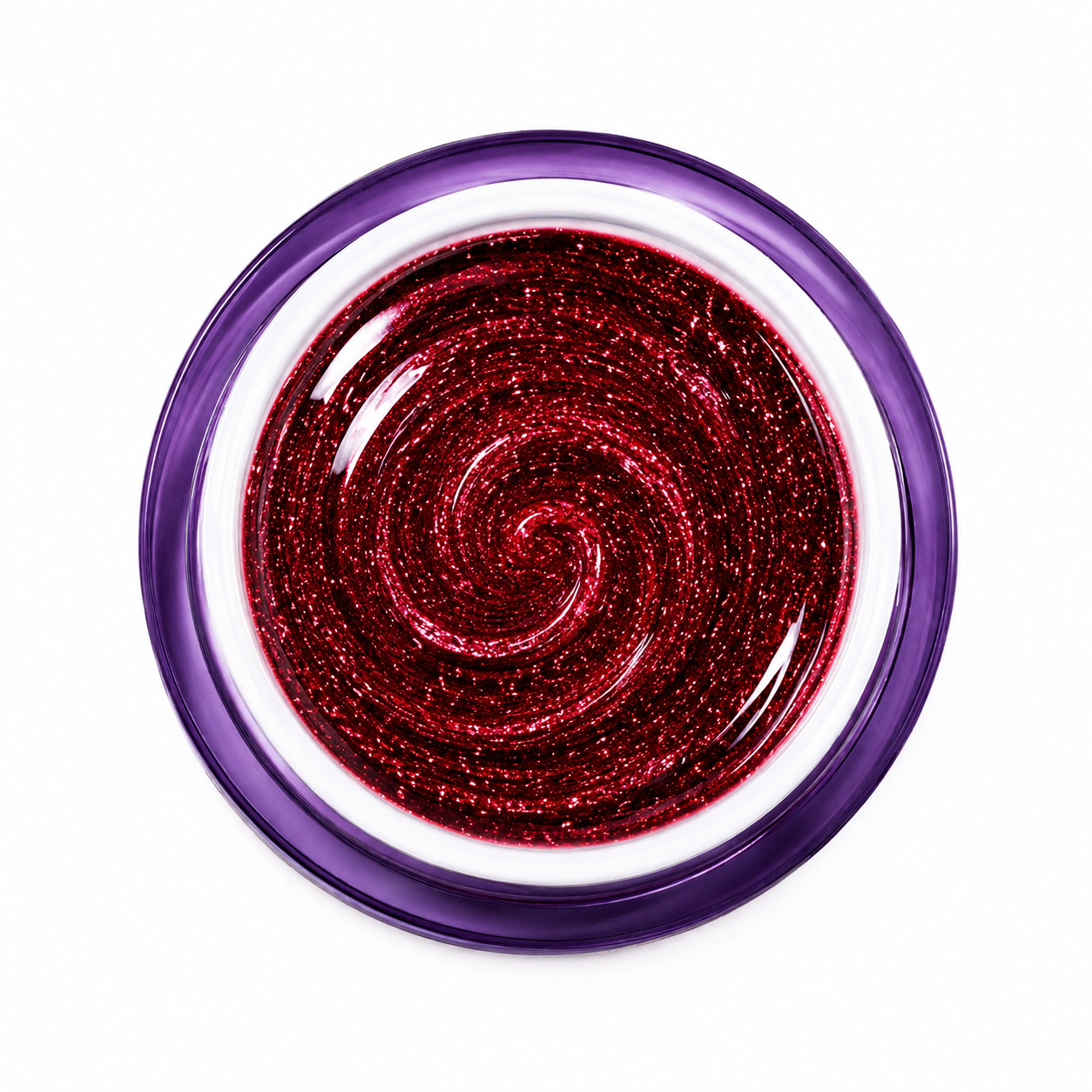 Amelie Nails UV Painting Gel Glitzer Weinrot 95* 7ml