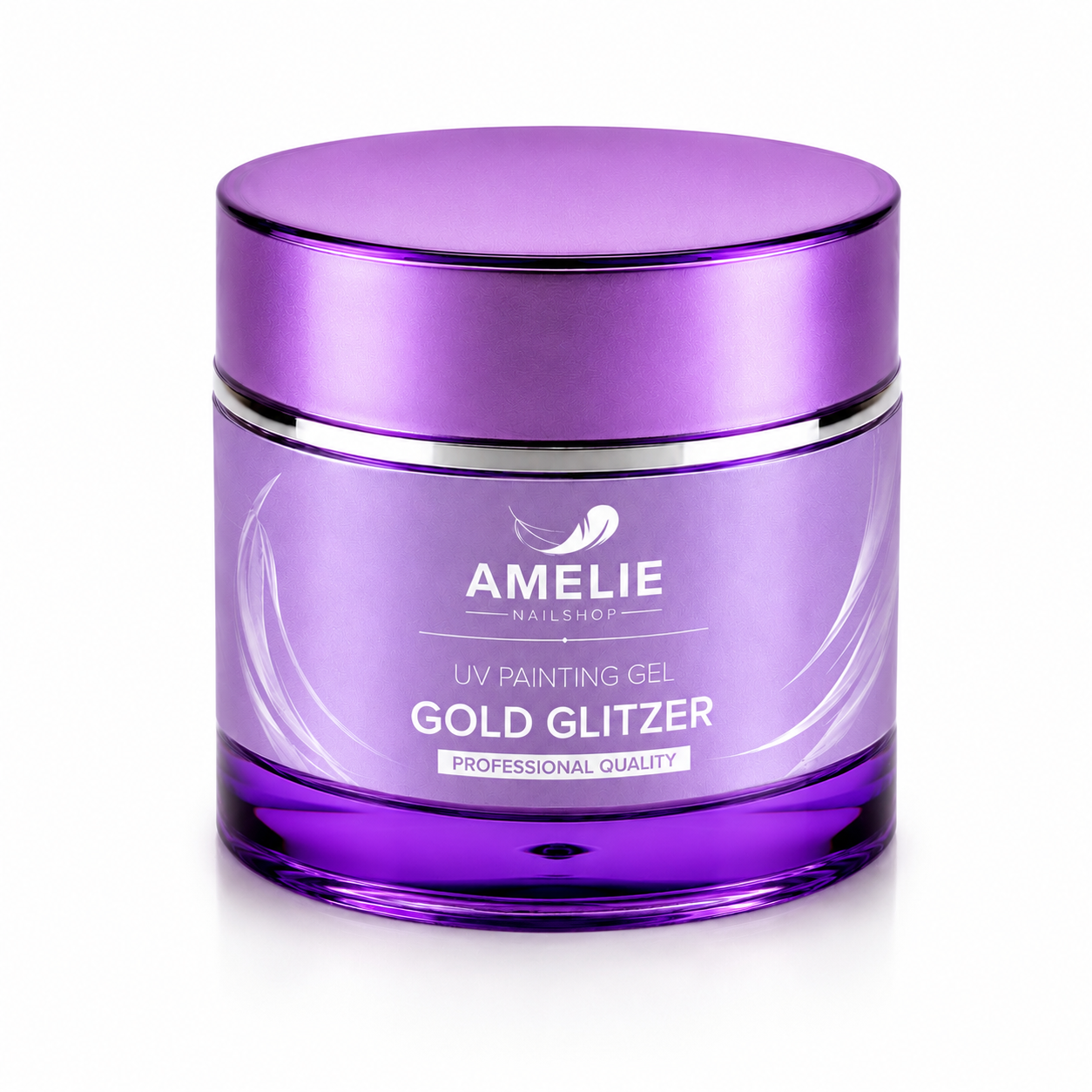 Amelie Nails UV Painting Gel Gold Glitzer 39* 7ml