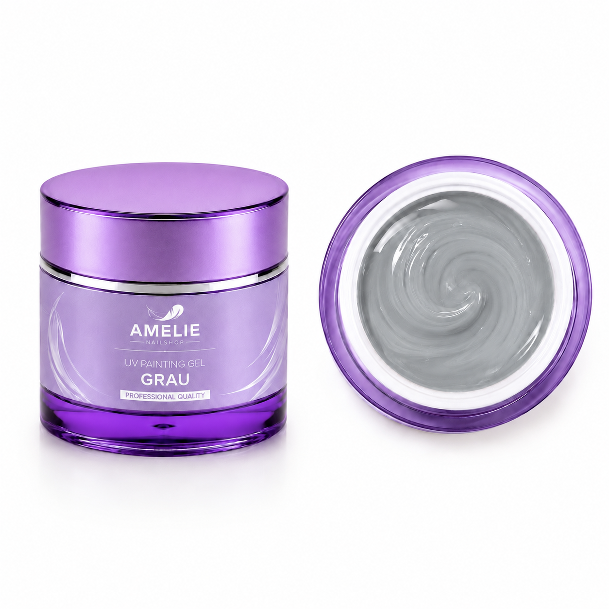 Amelie Nails UV Painting Gel Grau 13* 7ml