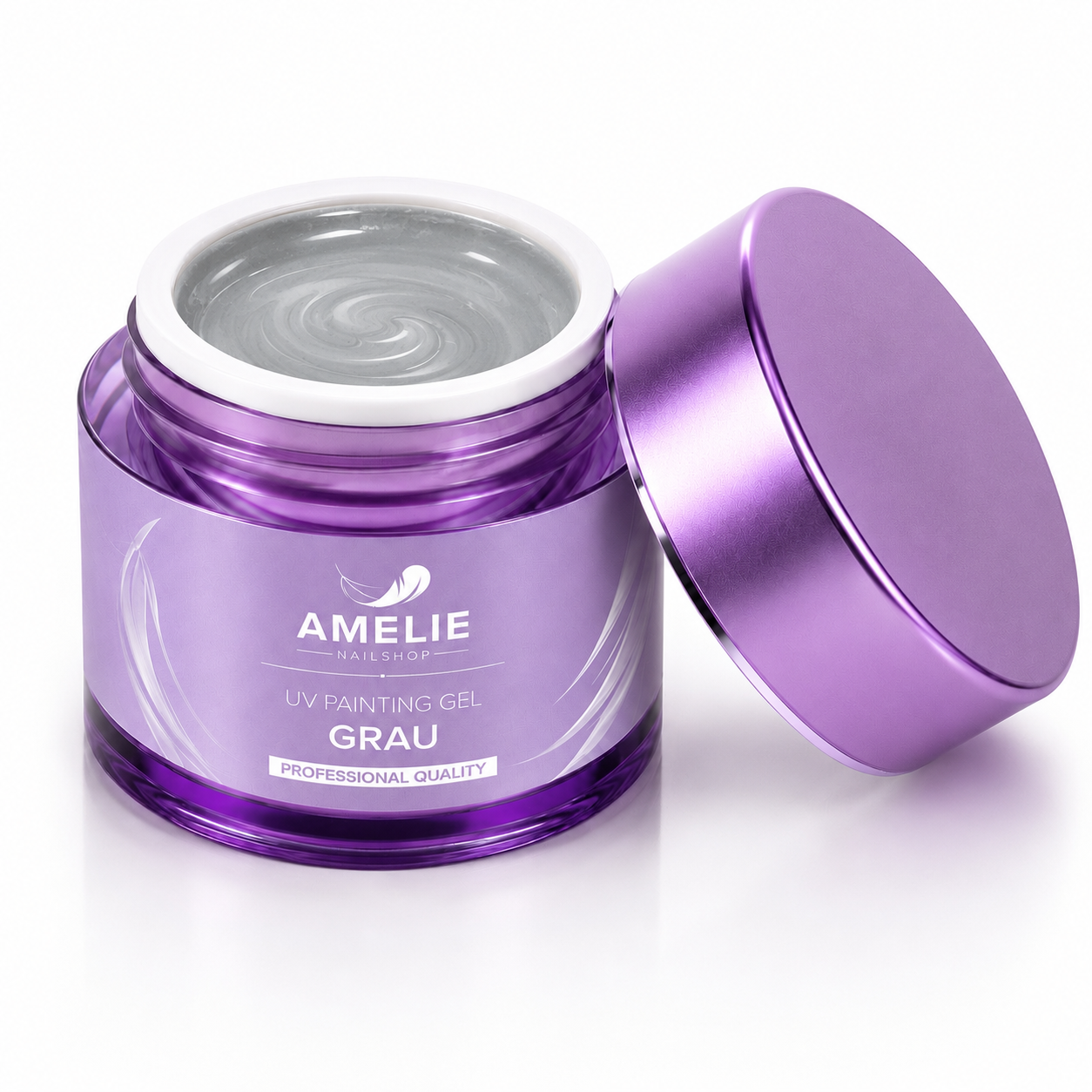 Amelie Nails UV Painting Gel Grau 13* 7ml