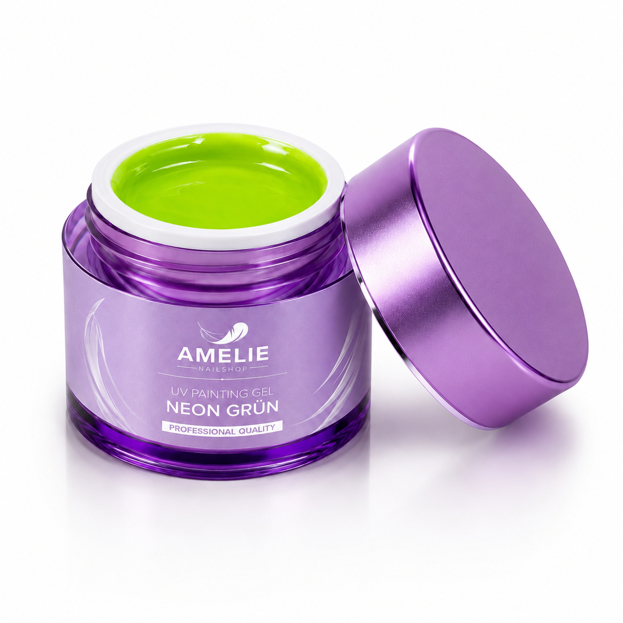 Amelie Nails UV Painting Gel Neon Grün 18* 7ml