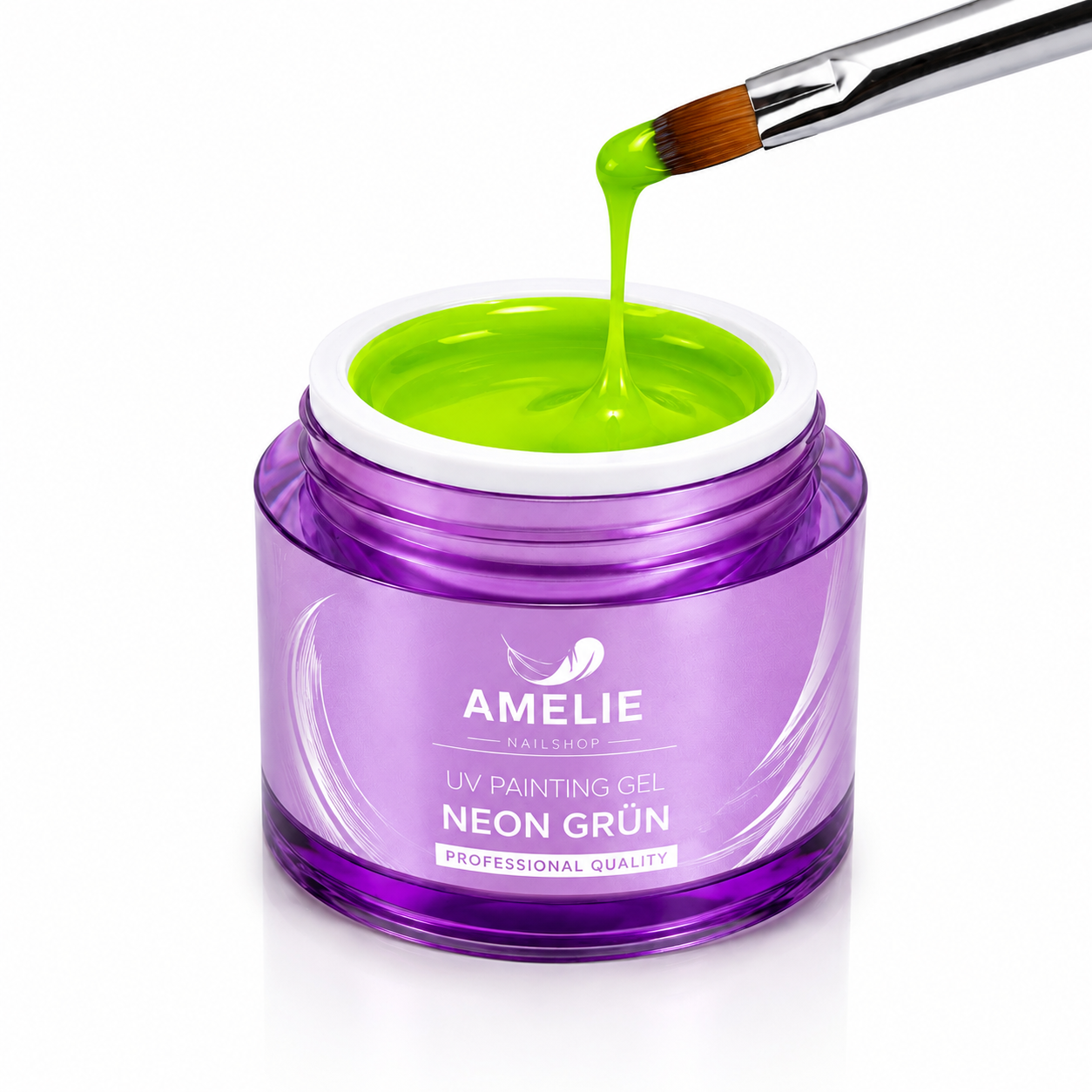 Amelie Nails UV Painting Gel Neon Grün 18* 7ml
