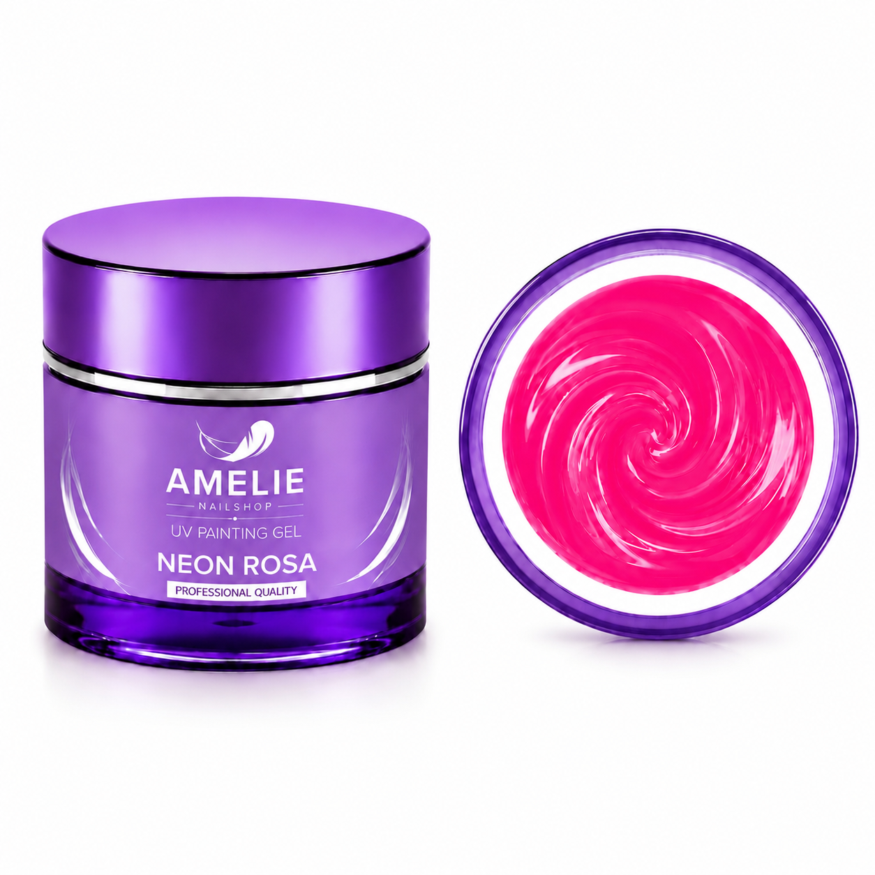 Amelie Nails UV Painting Gel Neon Rosa 10* 7ml