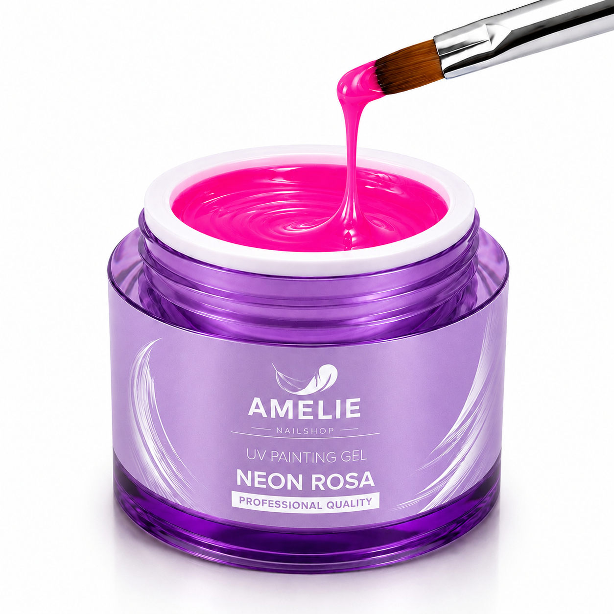 Amelie Nails UV Painting Gel Neon Rosa 10* 7ml