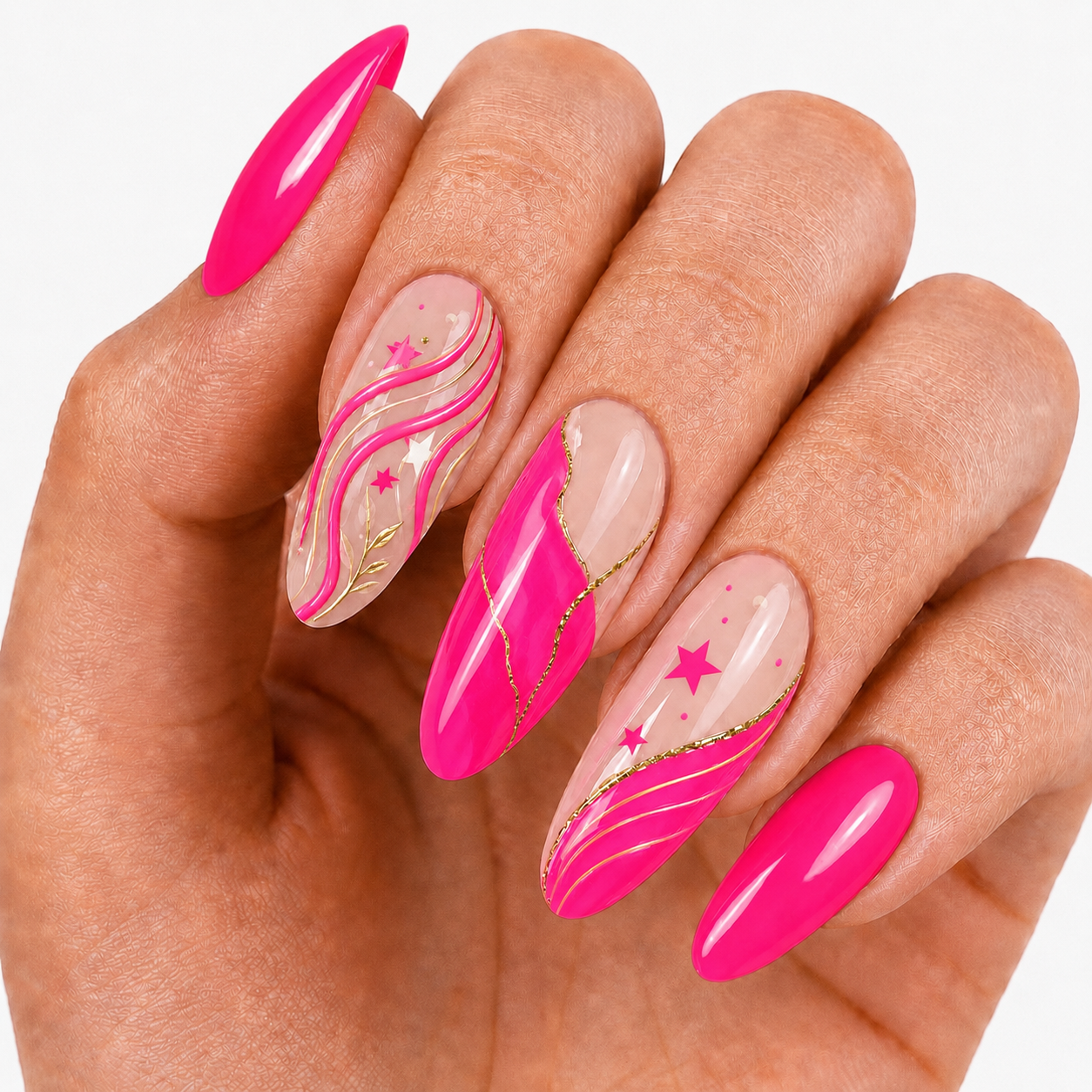 Amelie Nails UV Painting Gel Neon Rosa 10* 7ml