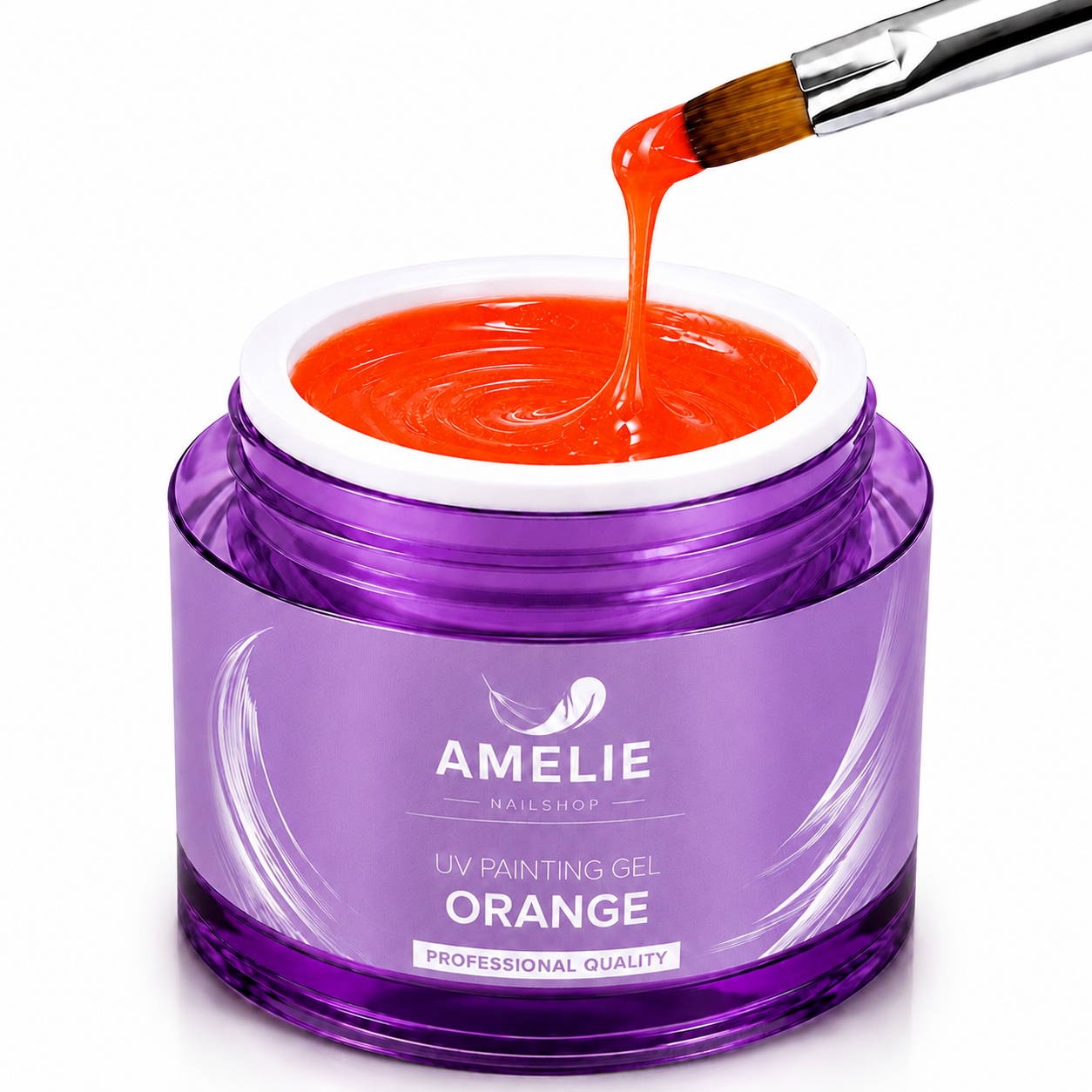 Amelie Nails UV Painting Gel Orange 22* 7ml