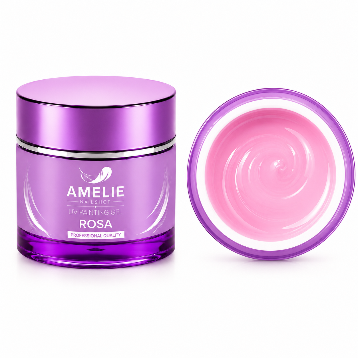 Amelie Nails UV Painting Gel Rose 17* 7ml