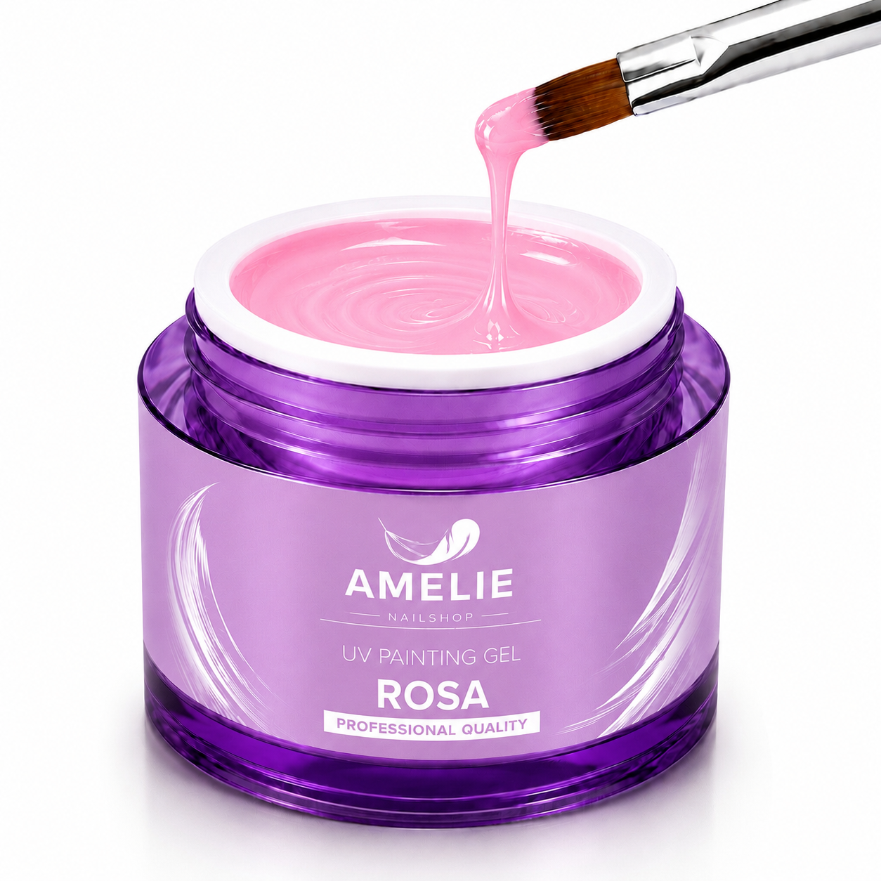 Amelie Nails UV Painting Gel Rose 17* 7ml