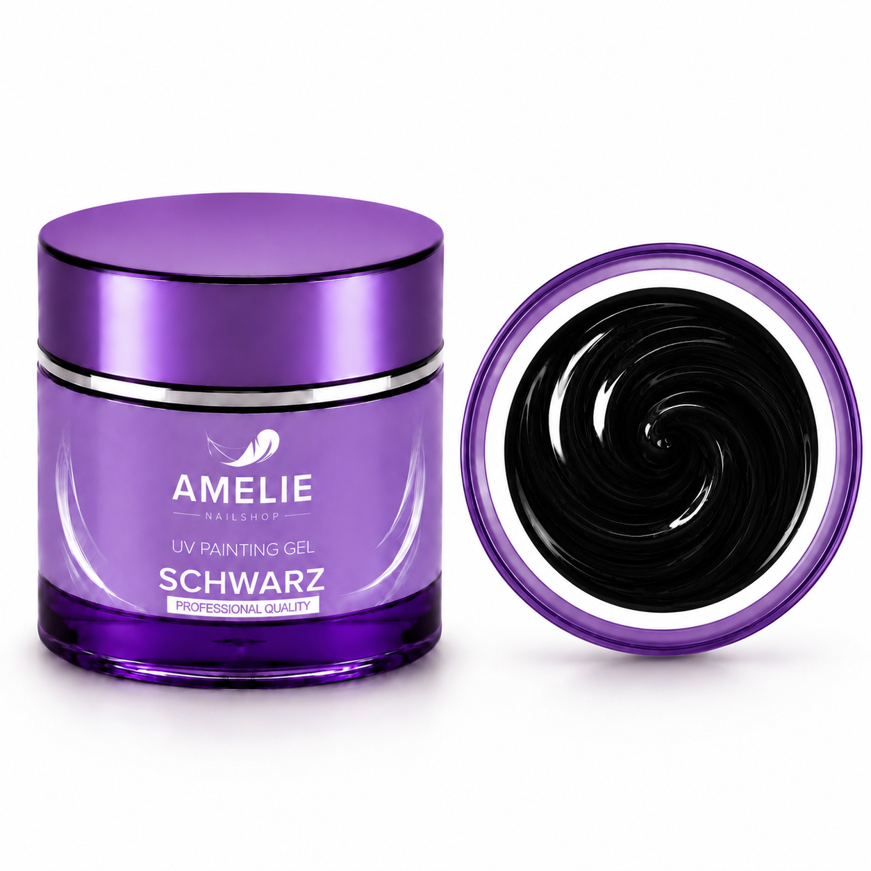 Amelie Nails UV Painting Gel Schwarz 33* 7ml