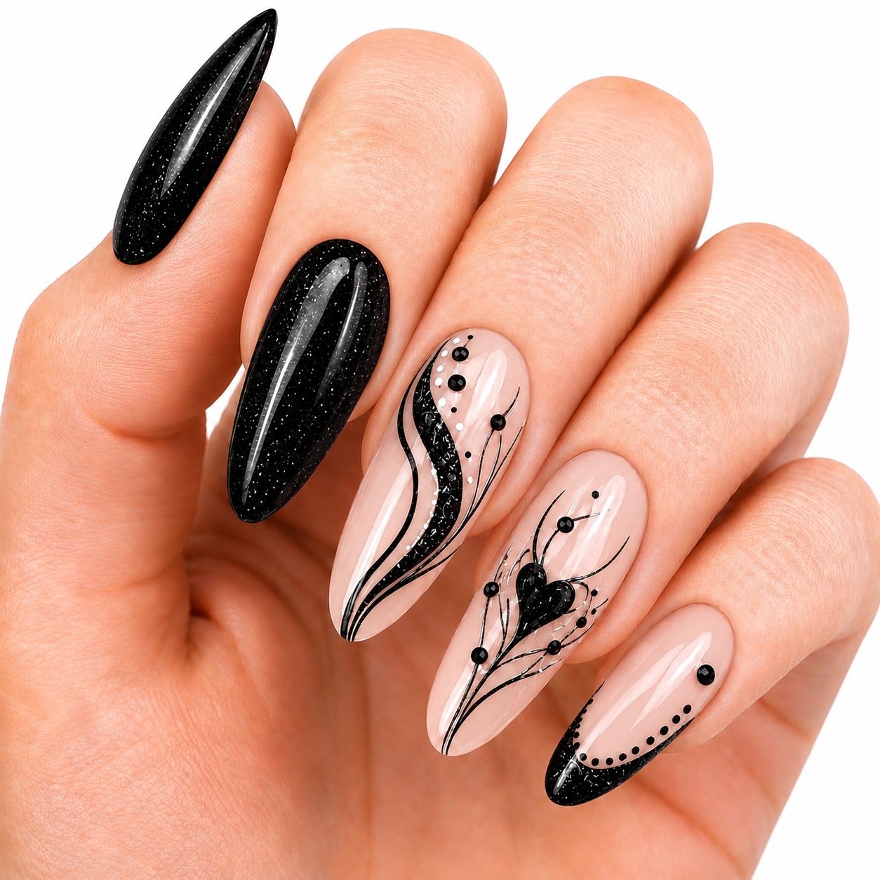 Amelie Nails UV Painting Gel Schwarz 33* 7ml