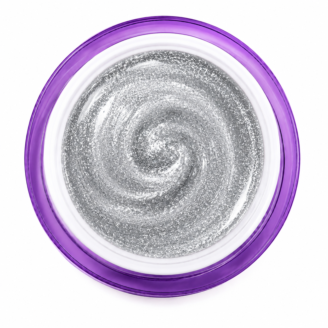 Amelie Nails UV Painting Gel Silber Glitzer 38* 7ml