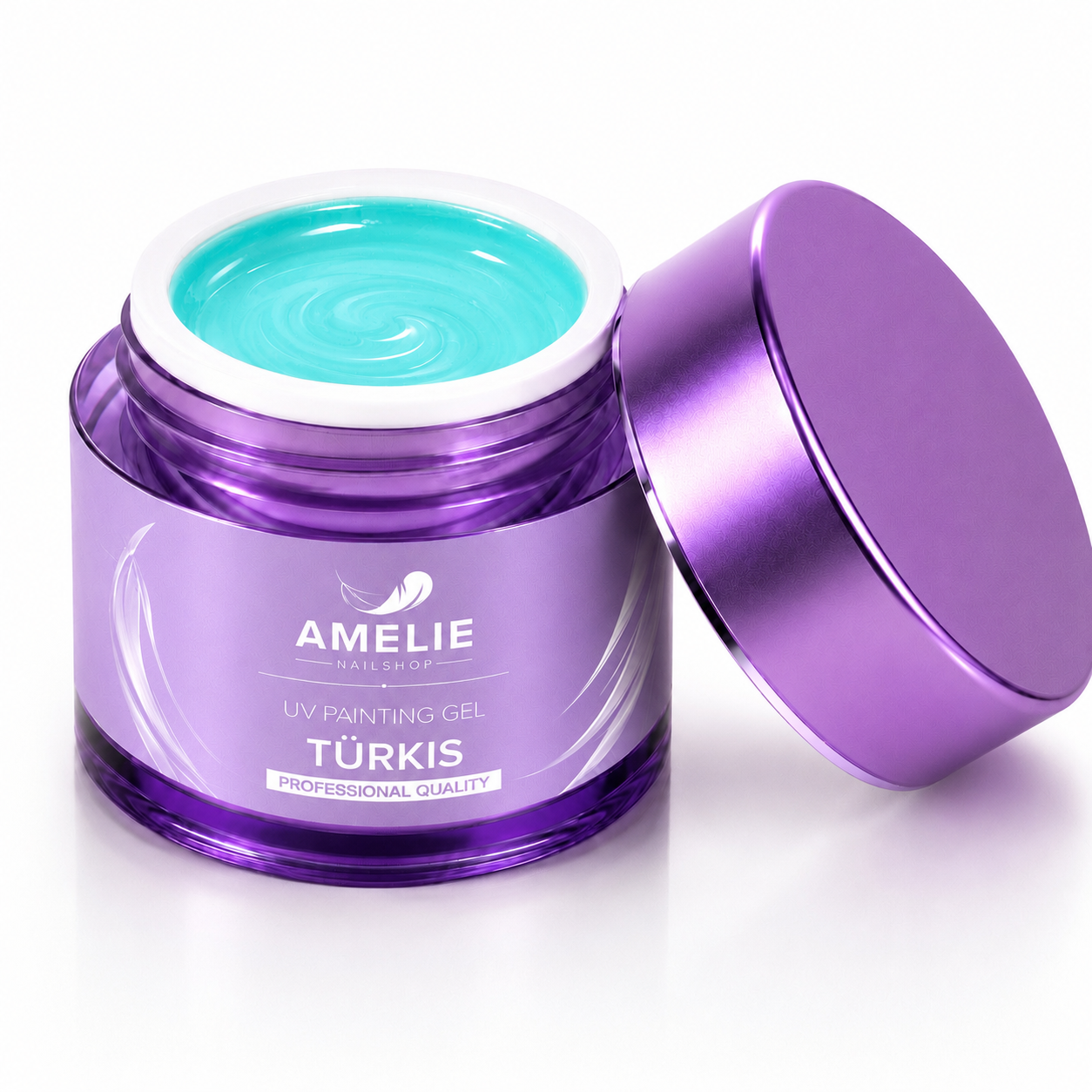 Amelie Nails UV Painting Gel Türkis 35* 7ml