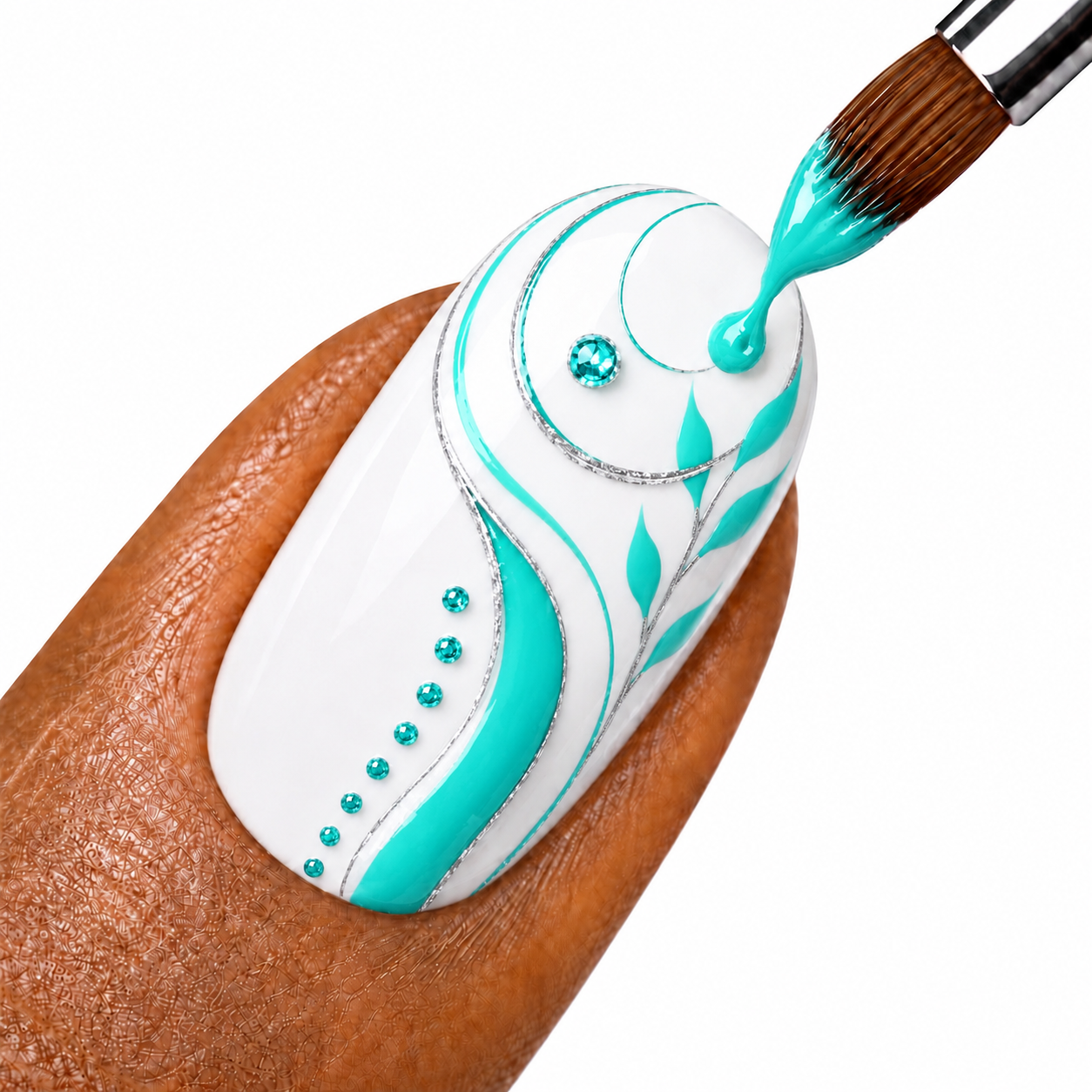 Amelie Nails UV Painting Gel Türkis 35* 7ml