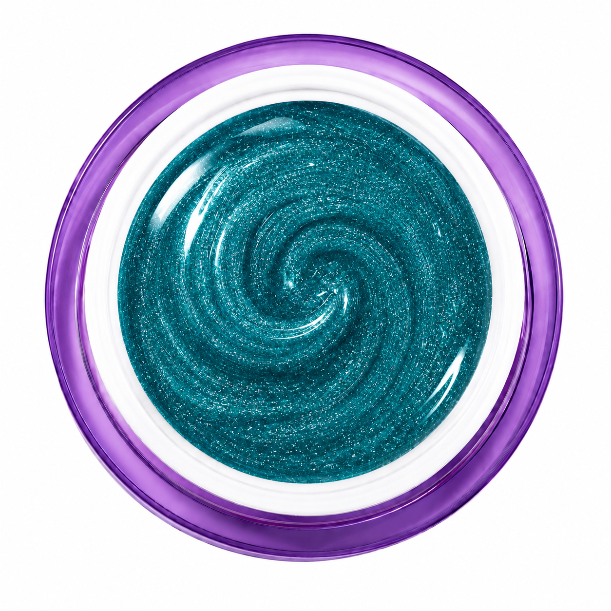 Amelie Nails UV Painting Gel Türkis Glitzer 43* 7ml