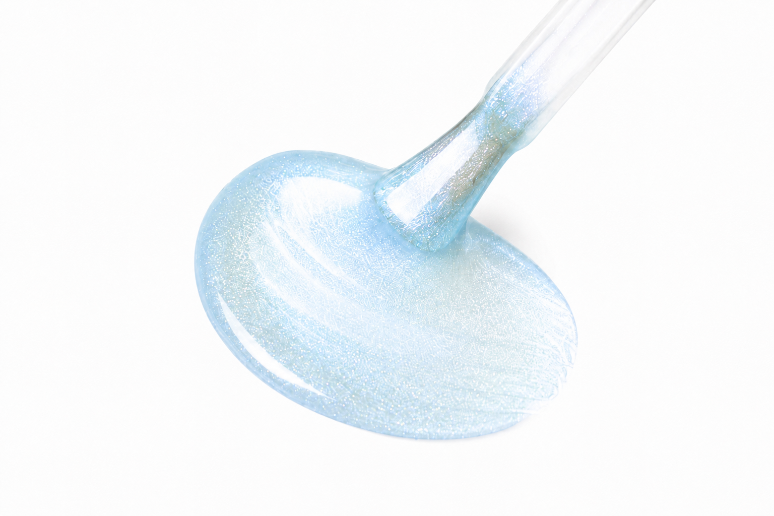 Amelie Nails Pearlshell Gel transparent Blau 15ml GP06*