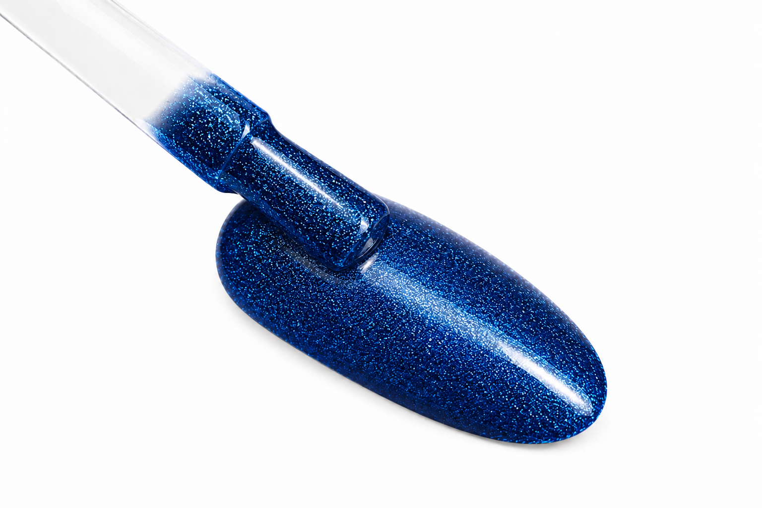 Amelie Nails Pearlshell Gel transparent Dunkelblau 15ml GP07*