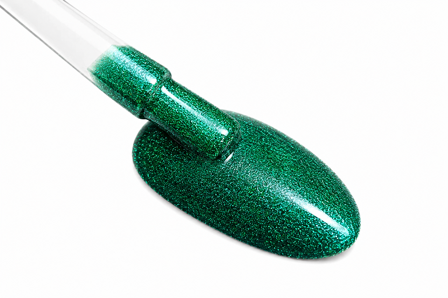 Amelie Nails Pearlshell Gel transparent Grün 15ml GP02*