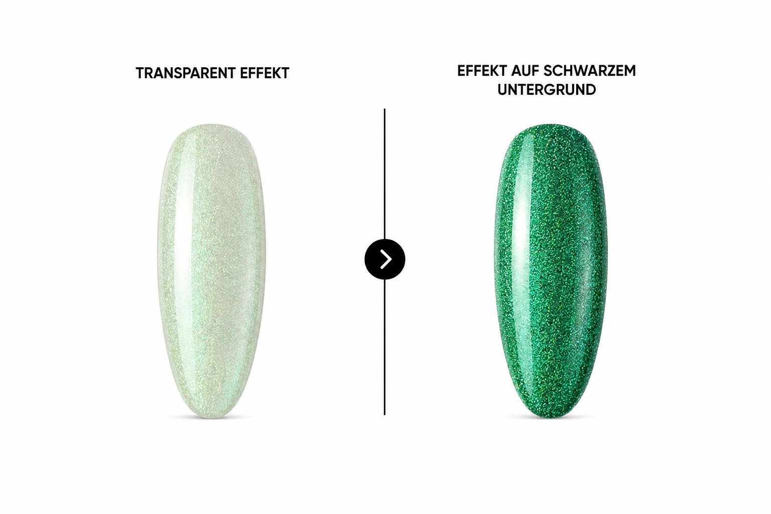 Amelie Nails Pearlshell Gel transparent Grün 15ml GP09*