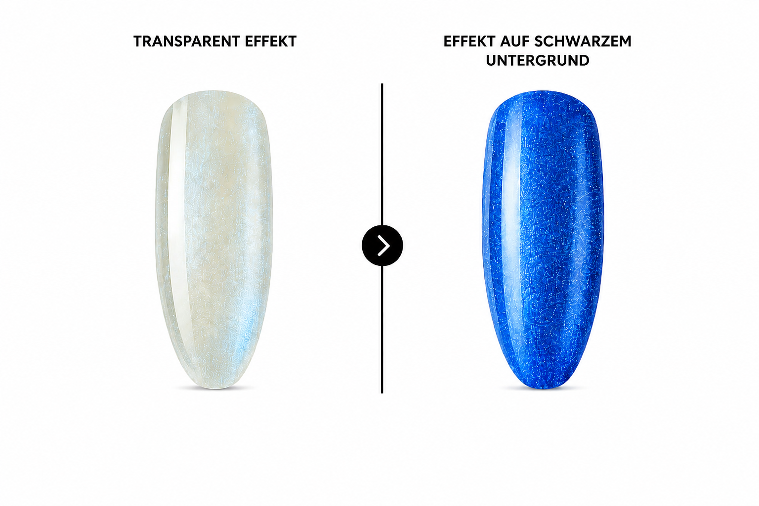 Amelie Nails Pearlshell Gel transparent Marienblau 15ml GP12*