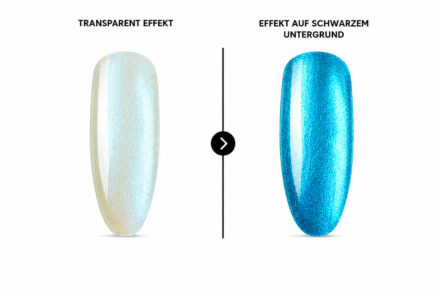 Amelie Nails Pearlshell Gel transparent Türkise 15ml GP05*
