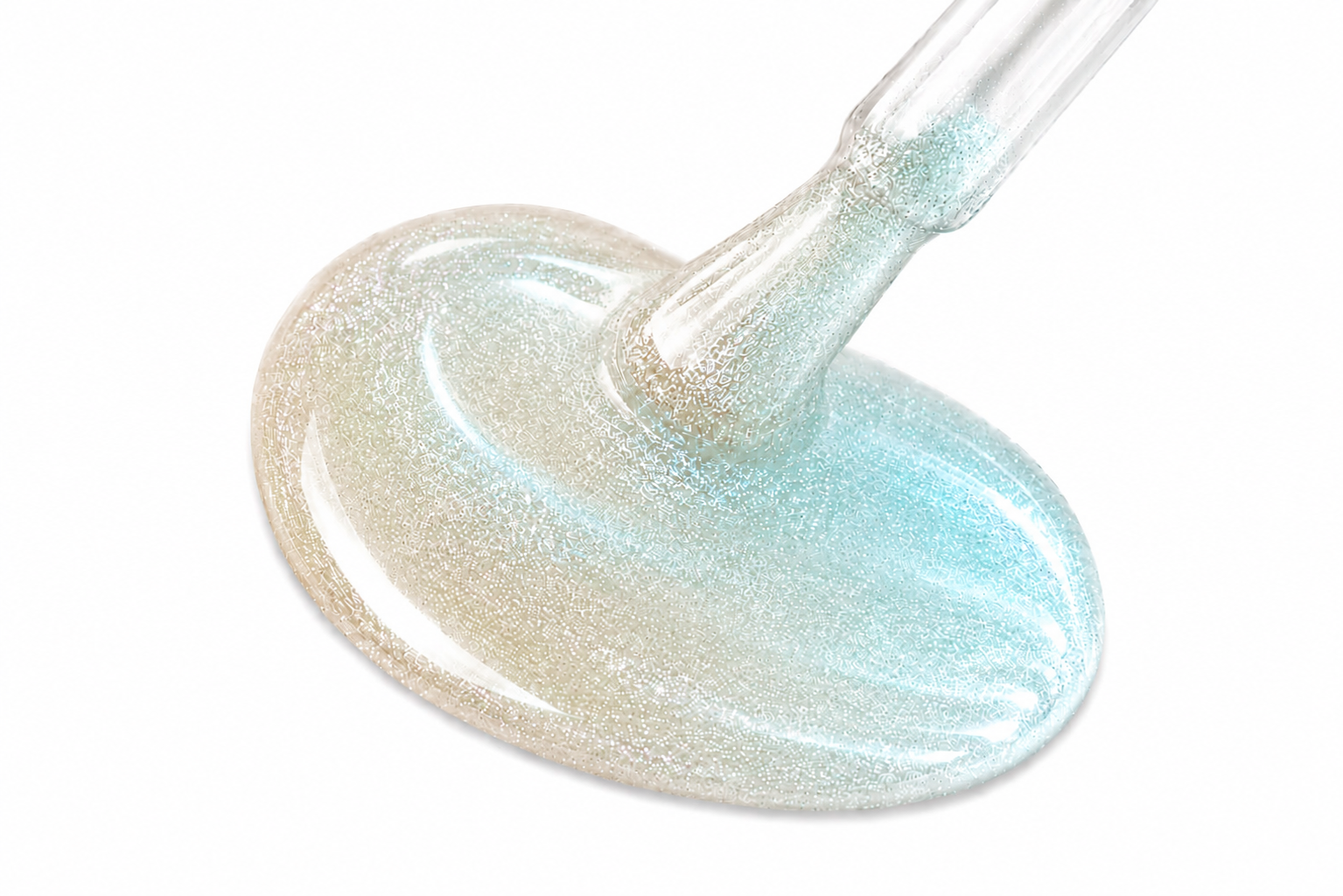 Amelie Nails Pearlshell Gel transparent Türkise 15ml GP05*